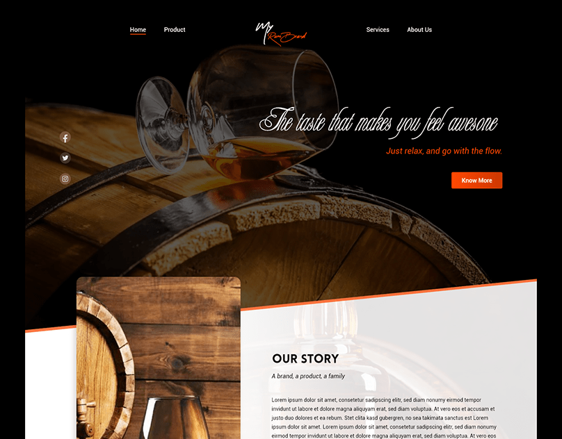 MyRum-Landing-Page